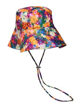 Lotusup Swim Hat Patterned Underprotection