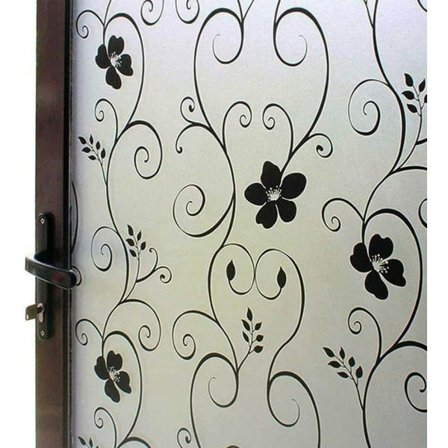 IC Privatlivsfilm Dekorativ Film Klæbende Gratis Privatlivsfilm Selv