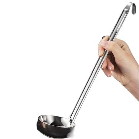 Congee Sked Soppa Sked Långskaftad sked