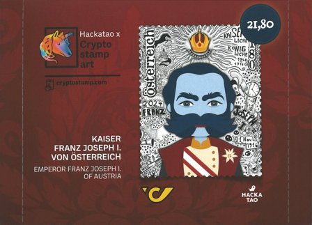 Østrig - Hackatao Kejser Franz Joseph - Kryptofrimærke