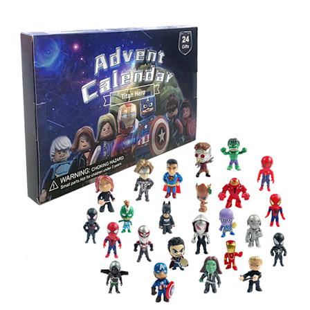 Joulukalenteri 2024 s p ill pelihahmoilla Avengers Small Doll