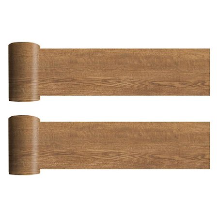 Moderna golvstickers i trästruktur PVC vattentät självhäftande sänggavel vägg