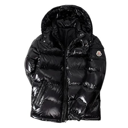 Enkel vinterjakke for menn med ståkrage og hette S[pl]