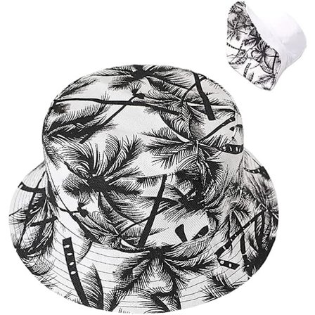 Hatt Dam Fisherman Hat Bomull Solhatt Herr Bob Sommar Vändbar