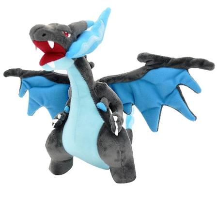 Pokémon Charizard Plyslegetøj, Plysfyldt Dyr Dinosaur Plyslegetøj (FMY) Blue