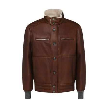 Brunello Cucinelli, Jacket Bruin, Heren, Maat:M