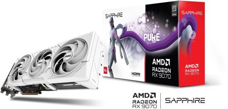Sapphire Radeon RX 9070 Pure OC 16GB GDDR6, 2x DisplayPort, 2x HDMI, 650W
