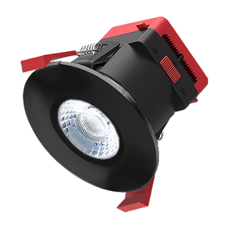 Westal WLD FR70 Flex Downlight 8 W, 800 lm, justerbar fargetemperatur Svart, Belysning