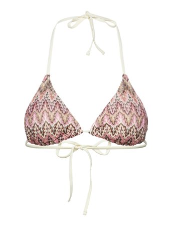 Becksöndergaard Amber Bel Bikini Top - Pink - L