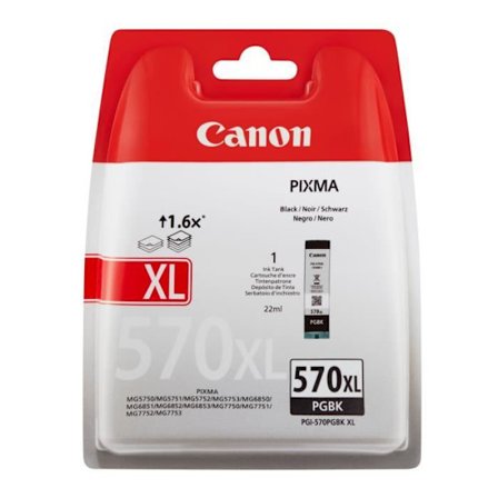 CANON PGI-570 XL højtydende sort blækpatron (PGI570XL)