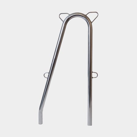 Relingsdurchgang / Mantaugsbügel, Edelstahl, Ø25.4 mm, 610 mm - Boot