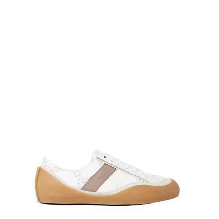 JW Anderson, Bubble Logo Sneakers Wit, Heren, Maat:41 EU,print
