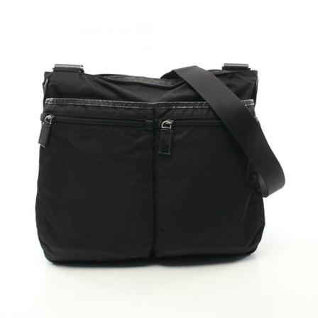 Prada Vintage, Pre-owned Shoulder Bags Zwart, Dames, Maat:ONE Size