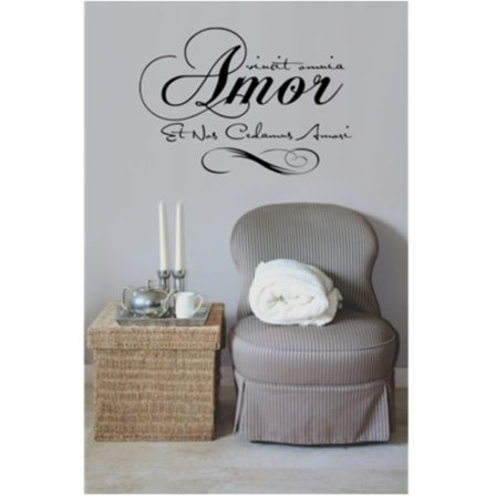 Amor vincit omnia Et Nos.. Väggord