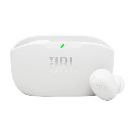 JBL - Hodetelefoner in-ear Wave Buds2 - White Hvit