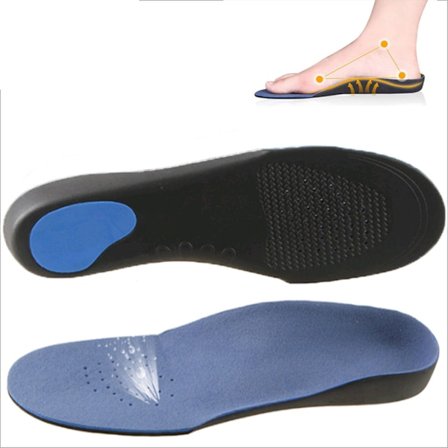 Hälsporre inläggssulor, ortopediska inläggssulor, bekväma inläggssulor med högt fotvalvsstöd, inläggssulor för plantar fasciit, arbetsskor för män och