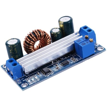 DC-DC Auto Buck Boost Spenningsomformer Nedtrappende/Opptrappende Spenningsregulator Justerbar DC 5V-30V til