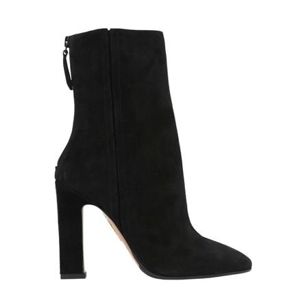 Aquazzura, Heeled Boots Czarny, Kobieta, Rozmiar: 36 EU
