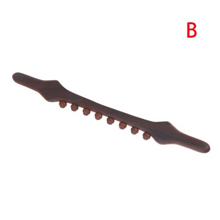 8 Pärlor Trä Gua Sha Skrappinne Massageverktyg Gua Sha Too