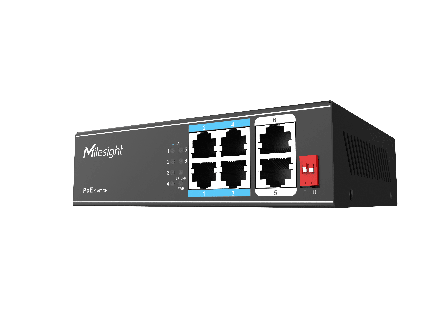 MILESIGHT Industrial PoE Switch 4 Port