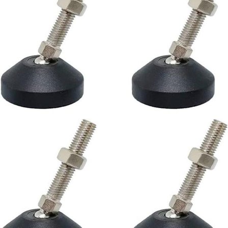 Justerbare nivelleringsskruer, 6 stk.