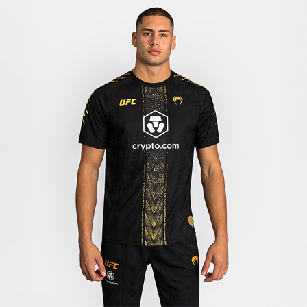 UFC Zenith by Venum Fight Night Trøje Jersey Sort Guld
