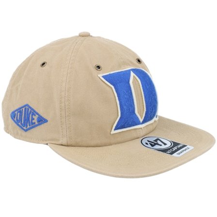 47 Brand - College Beige snapback Caps - Duke Blue Devils Ncaa Ragler 47 Rl Khaki Snapback @ Hatstore