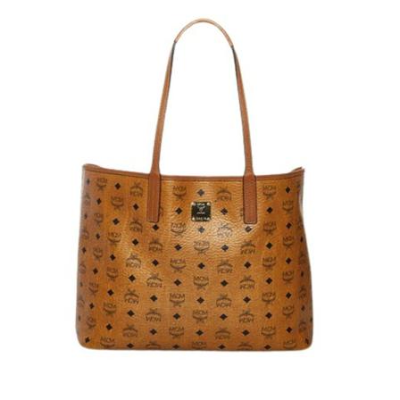 MCM Pre-owned Coated Canvas Tote Brun, Dame Vintage Tasker, Størrelse: ONE Size