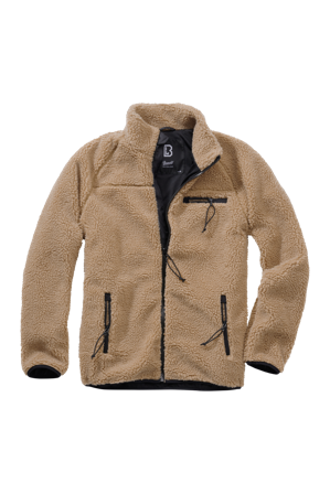 Jas Brandit Teddyfleece Kameelbruin M