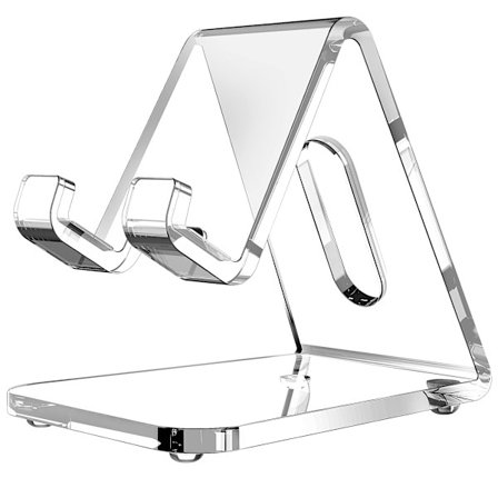 Akryl mobiltelefonholder, 5 mm tyk transparent holder, egnet til iPhone 14 13 Pro Max, alle 4-8 tommer smartphones