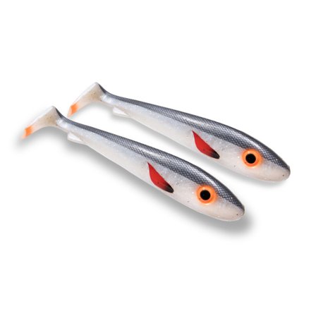 SvartZonker Big McRubber 25cm UV Series (2-pack) - Herring