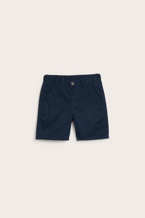 Kappahl | Chinosshorts i bomull Mörkblå 134 | Mörkblå