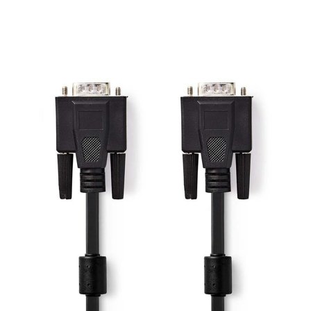 NEDIS Kabel VGA Ha - VGA Ha 2m - Lyreco - Datorprodukter - Kablar och adaptrar - VGA
