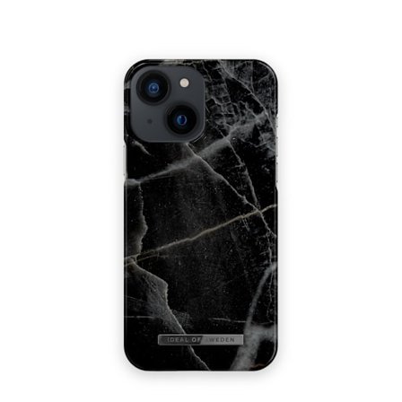 Printed Case iPhone 13 Mini Black Thunder Marble