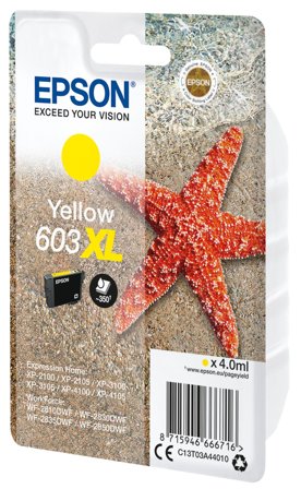 Epson 603XL - XL - gul - original - blekkpatron