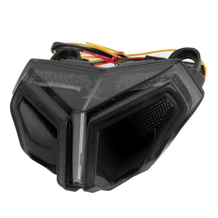 Motorcykel LED-bakljusenhet Smoky Lens Hög ljusstyrka Passar för Ducati 848/1098/1198
