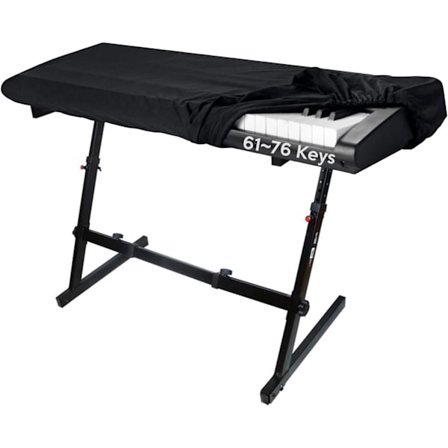 76-tangenters pianomusikktangentbord dammskydd, stretchbart elektroniskt tangentbord