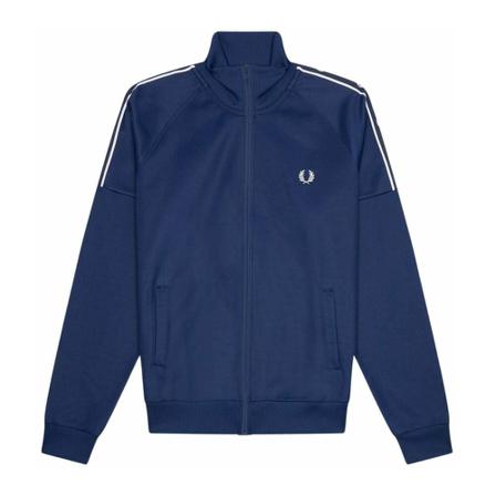 Fred Perry Zip-throughs blå, Herr Tröjor, Herr, Storlek: XL