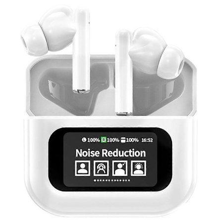 Typ YW06 E-sport Headset In-Ear Bluetooth Headset Trådlösa Hörlurar med Touch Screen Laddning