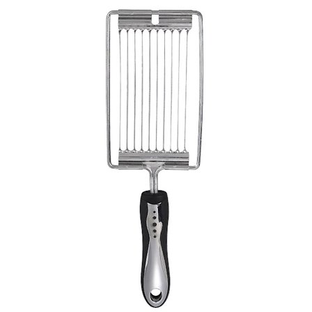 Rostfri tomat- och köttskärare med handtag