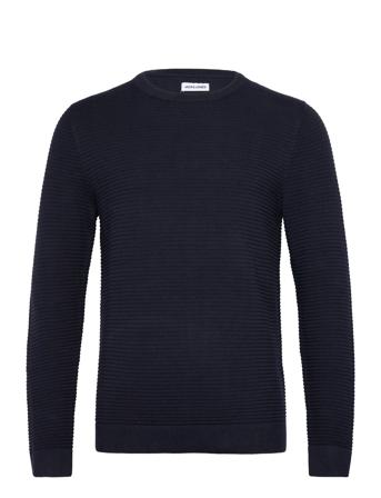 Jjotto Knit Crew Neck Ln Navy Jack & J S