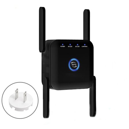 5G Wifi-signalförstärkare Long Range Wifi Repeater Wi-Fi Network Extender 1200Mb 5Ghz trådlös wi-fi-booster