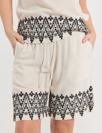 FREE/QUENT Fqlinus-Shorts - Cream - XS