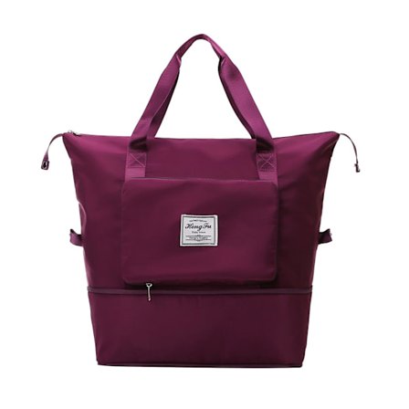 Tørr og våt separasjon sportssekk Yoga treningsbag Stor kapasitet Reisebag