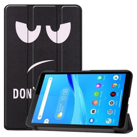 Tri-fold Fodral till Lenovo Tab M7 (1 Gen) - Don't Touch Me