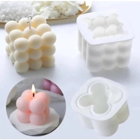 2 candle molds - Create your own unique candles - DIY candle making kit