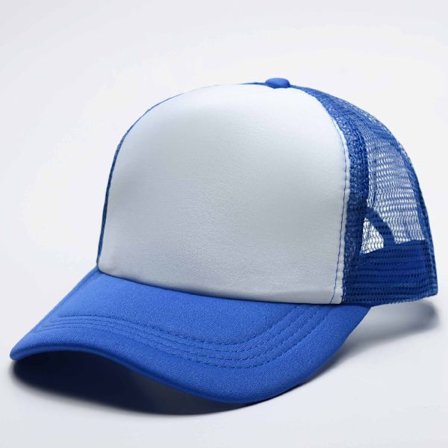 Mub- Wholesale Hip Hop Cotton Mesh Trucker Hat Blank Casquette Baseball Custom Logo Print 5 Panel Embroidered Sports Caps