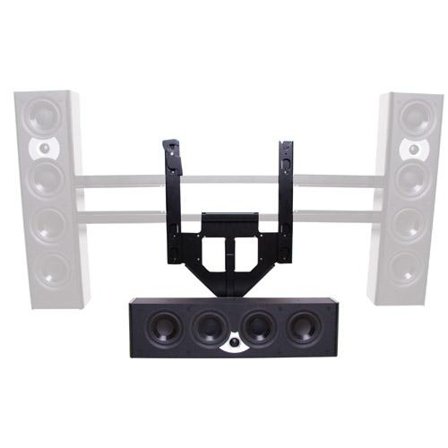 Chief PACCC2 | Center Channel Speaker Adapter | Display Mounted | Max 15.9kg | Black | Single unit