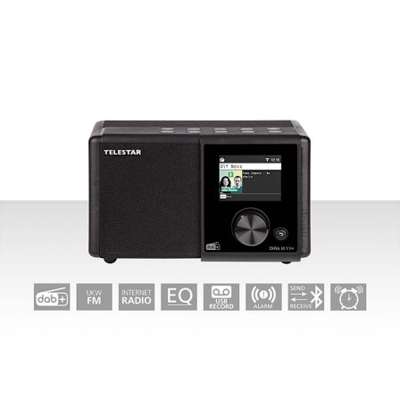 DIRA M11i+ Kompakt multifunktionsradio EWF DAB+ / FM / Internet / Bluetooth