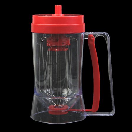 Manuell pannekake Perfekt røredispenser Cupcakes Vafler Frokostmikser Mix Hot